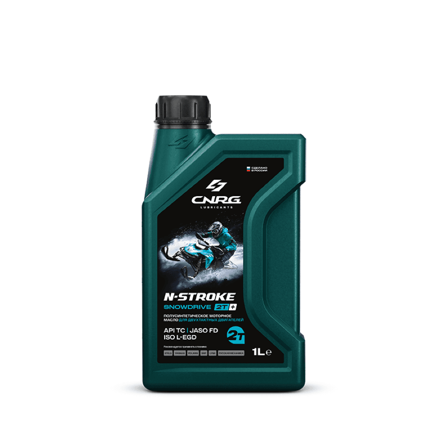 Масло моторное CNRG N-STROKE Snowdrive 2T+ (кан. 1 л)