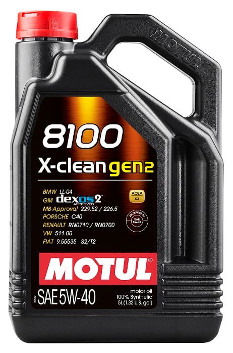 Motul 8100 X-clean GEN2 5W40 4L