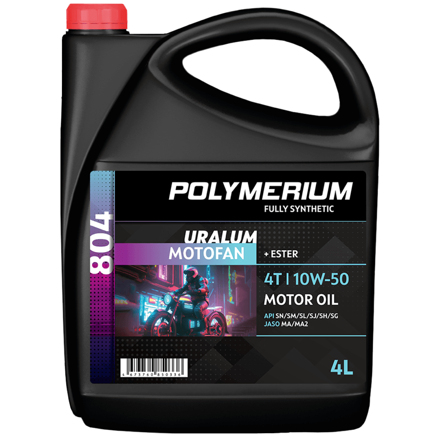 POLYMERIUM MOTOFAN 804 4T URALUM 10W-50 1L